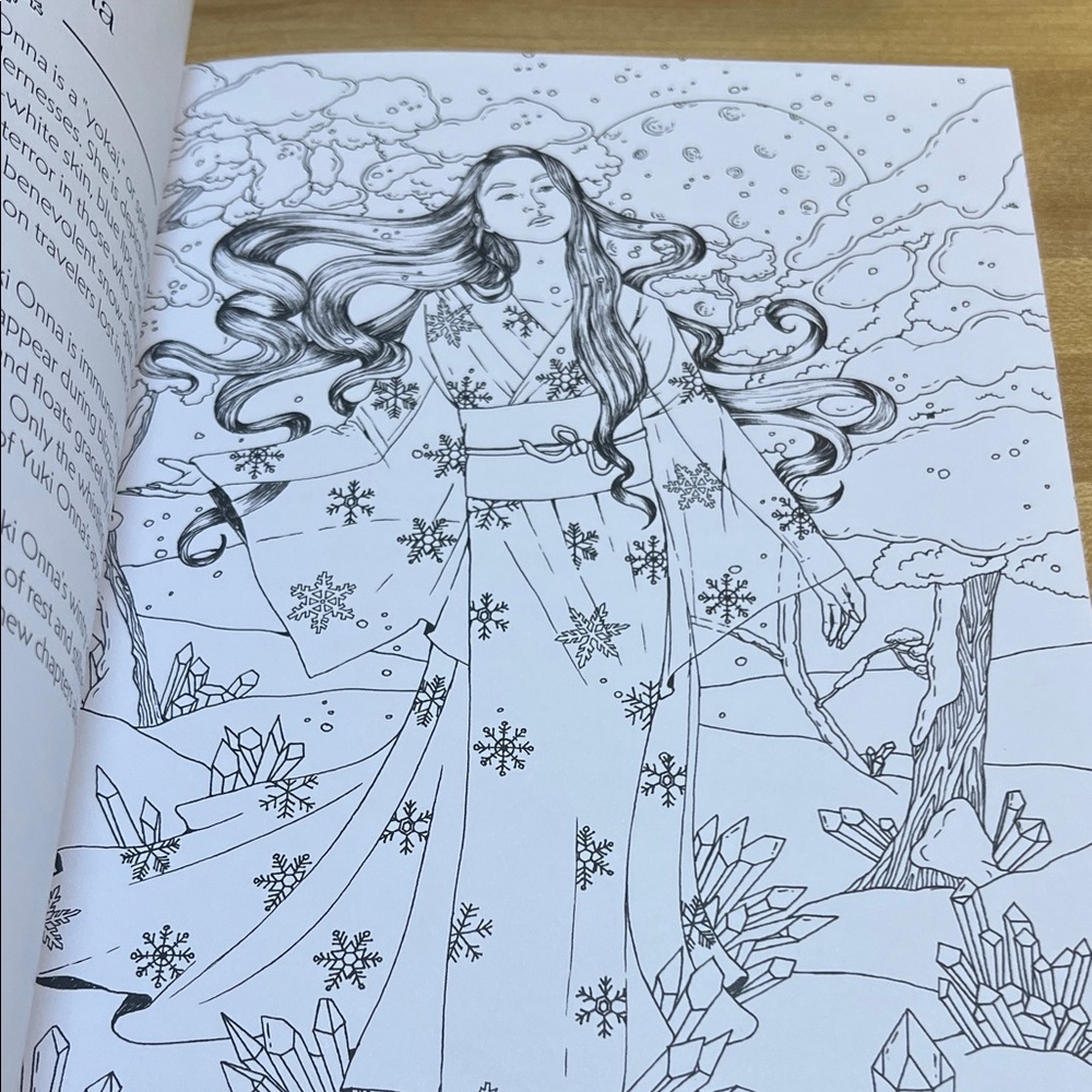 #9030+ Intricate Goddess Coloring Book - Picture 4 of 16
